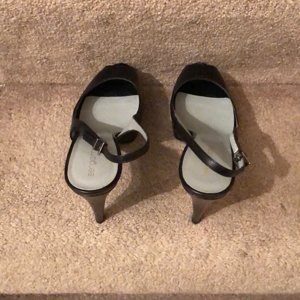 SERGIO ROSSI-Beautiful Platform Hi Heel - Picture 3 of 4